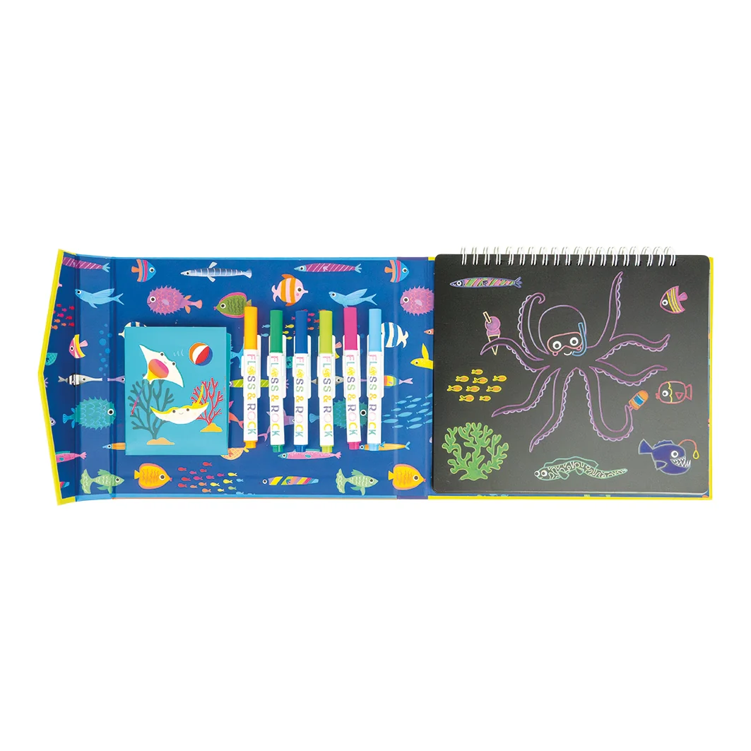 Ocean Chalkboard Sketchbook by Floss & Rock - Image 5