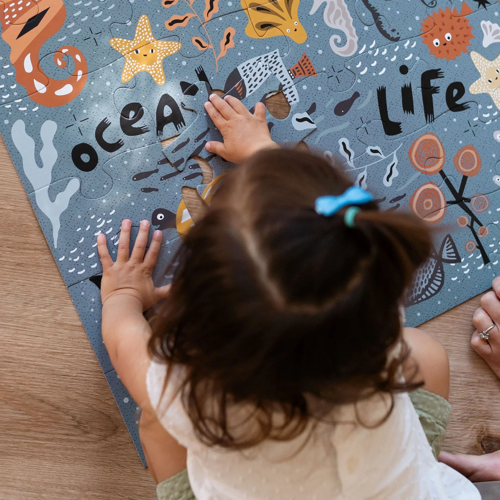 Ocean Life Floor Puzzle by Wee Gallery - Image 4