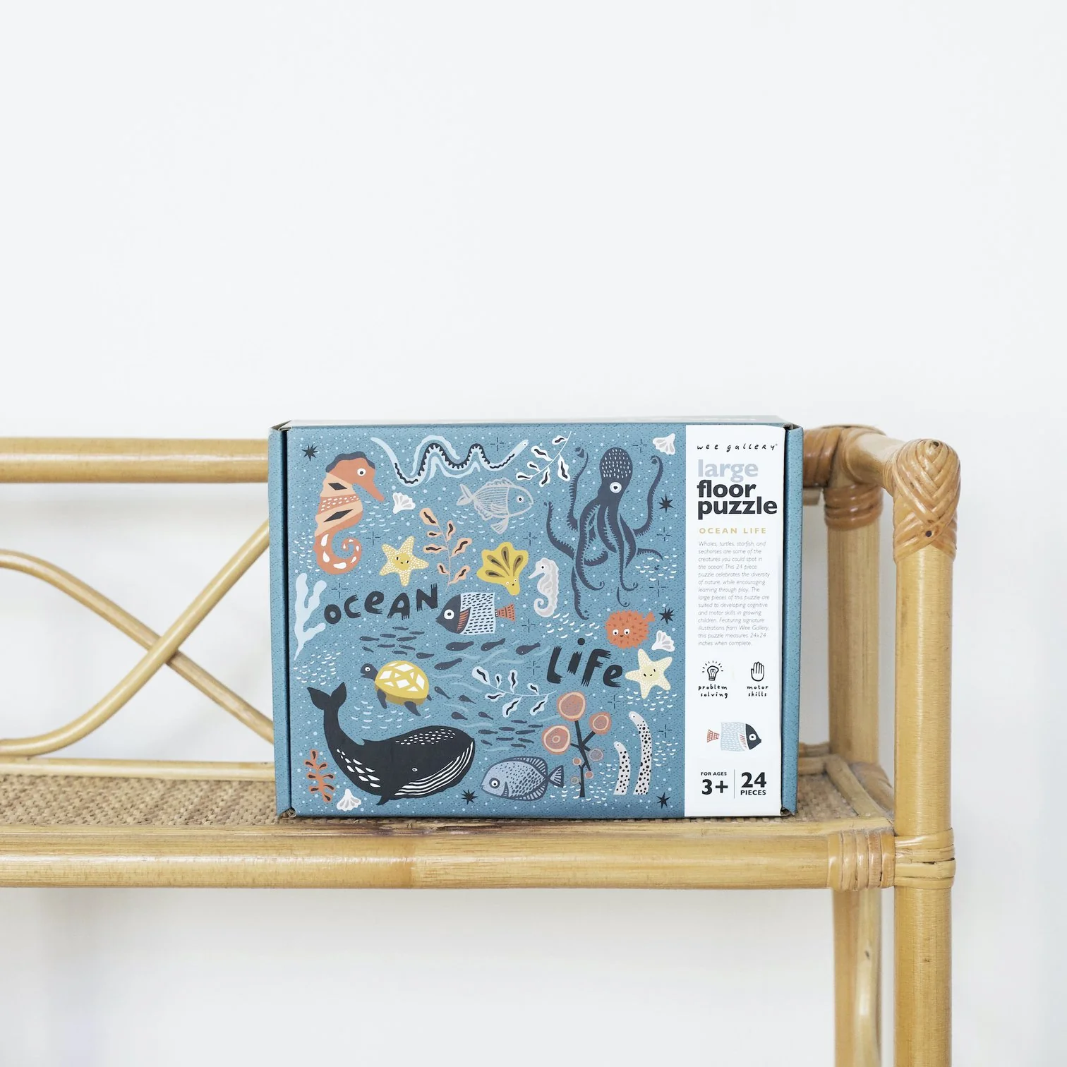 Ocean Life Floor Puzzle by Wee Gallery - Image 8