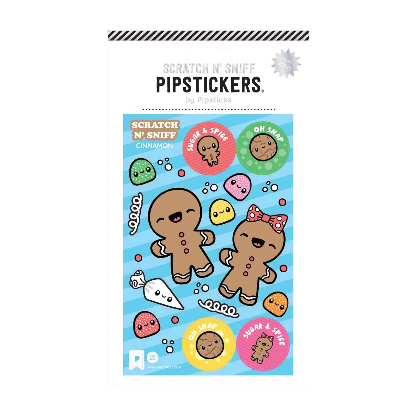 Oh Snap! Scratch 'n Sniff Stickers by Pipsticks