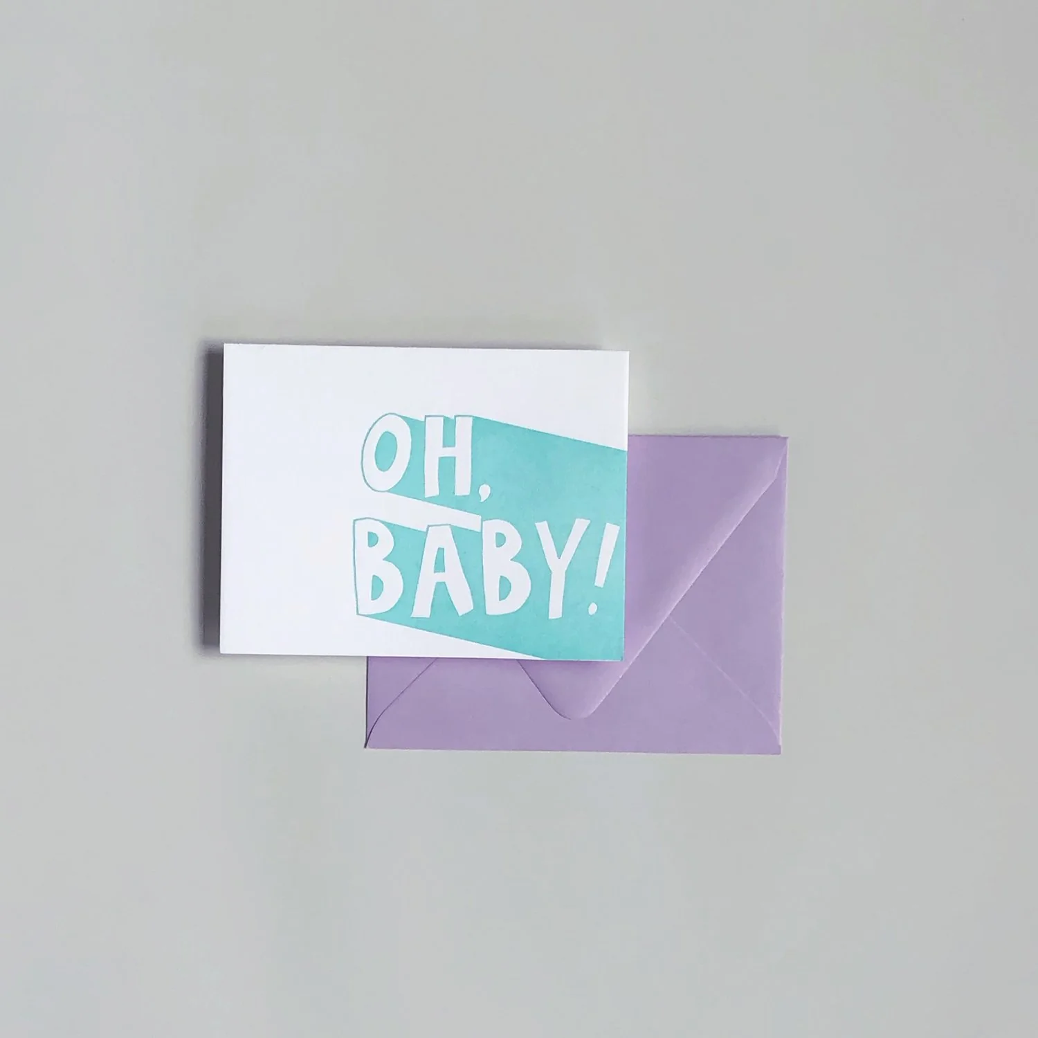 Oh Baby! Card by Printerette Press