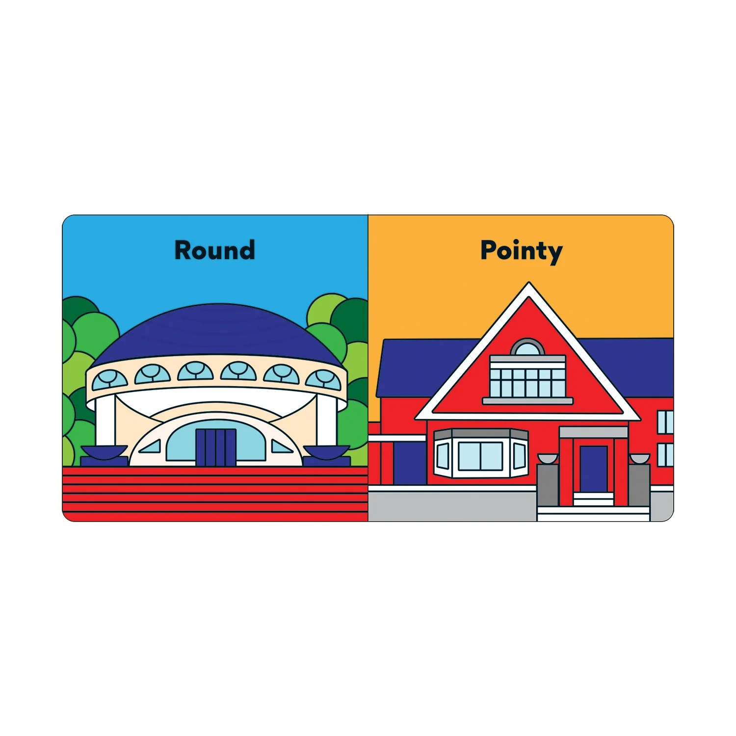 Opposites with Frank Lloyd Wright - Board Book - Image 2
