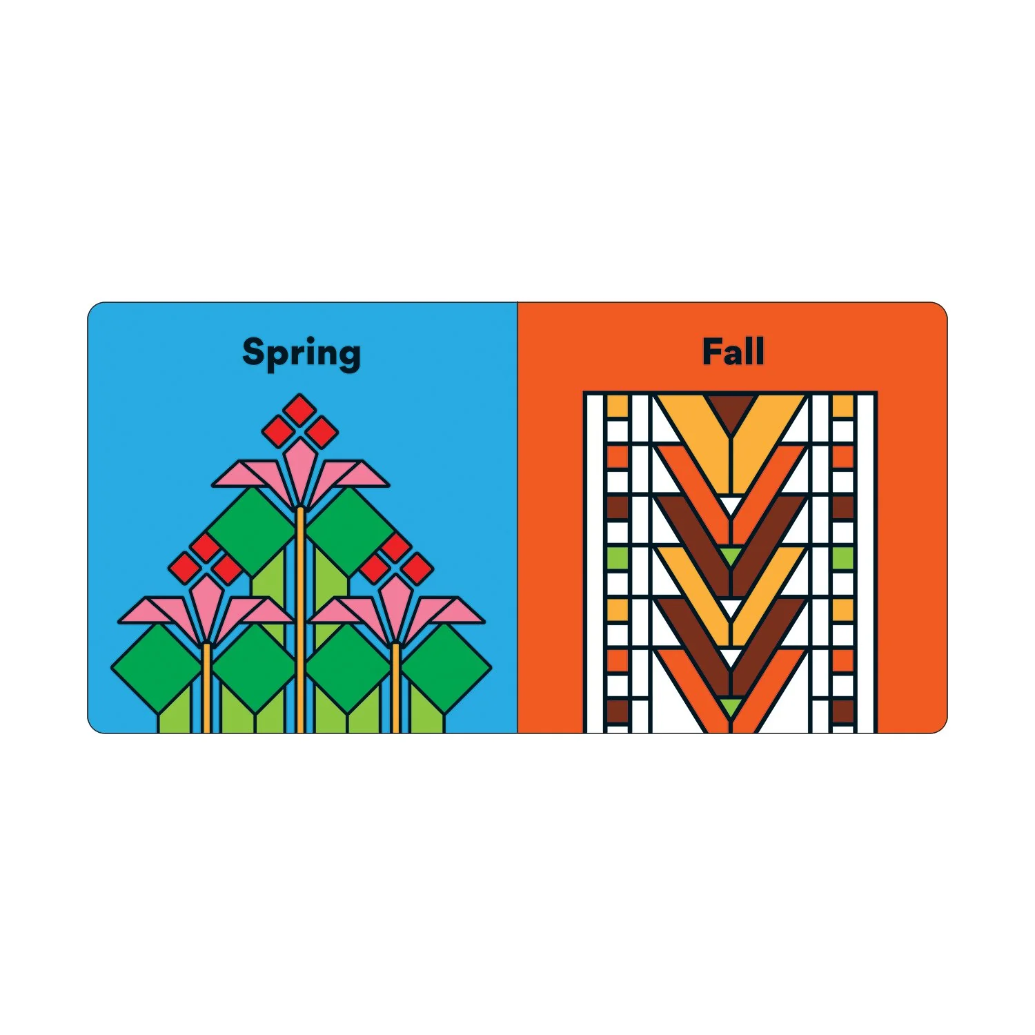 Opposites with Frank Lloyd Wright - Board Book - Image 3