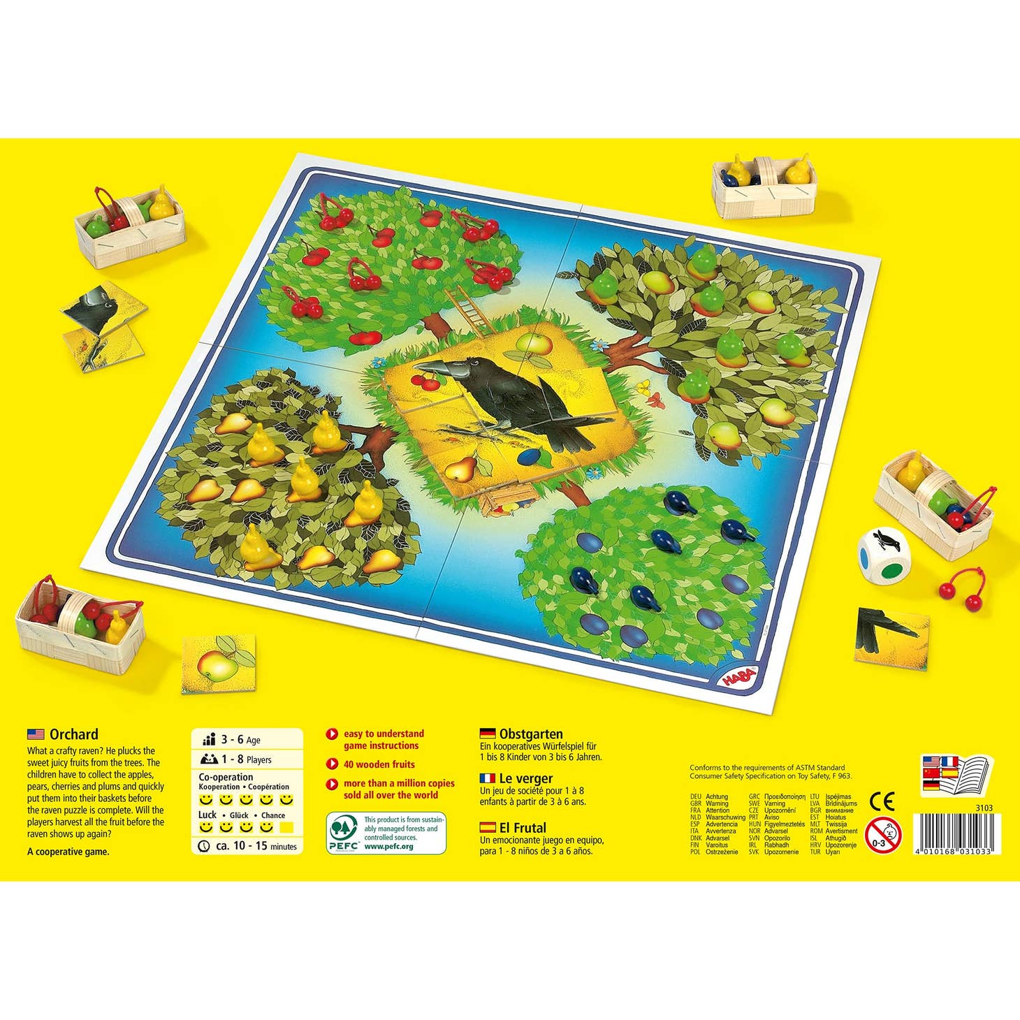 Orchard Cooperative Board Game by Haba - Image 2