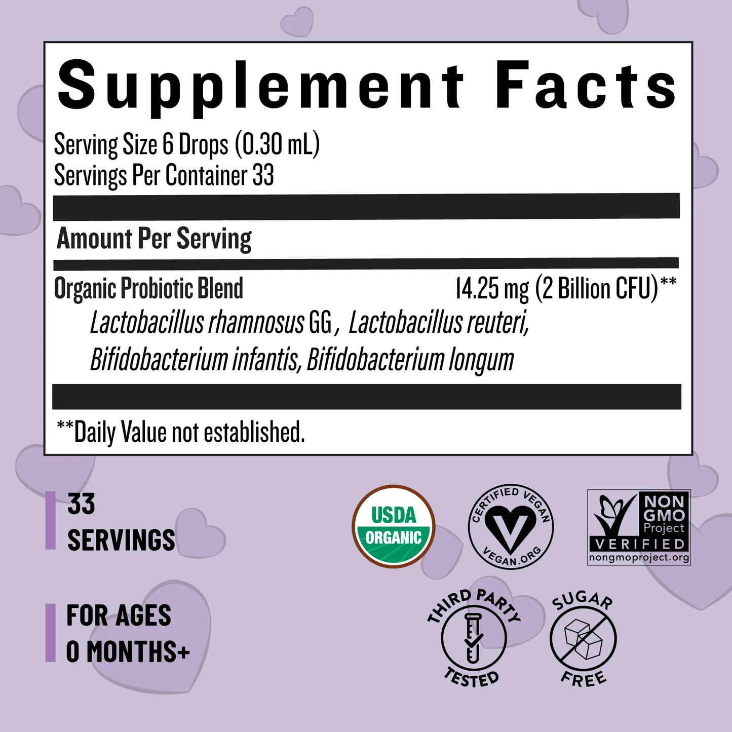 Organic Baby and Toddler Probiotic Drops by Legendairy Milk - Image 5
