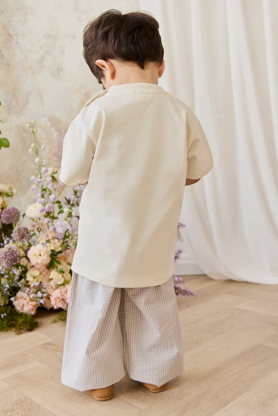Organic Cotton Bjorn Tee - Snuggle Buddy Cloud by Jamie Kay - FINAL SALE - Image 4