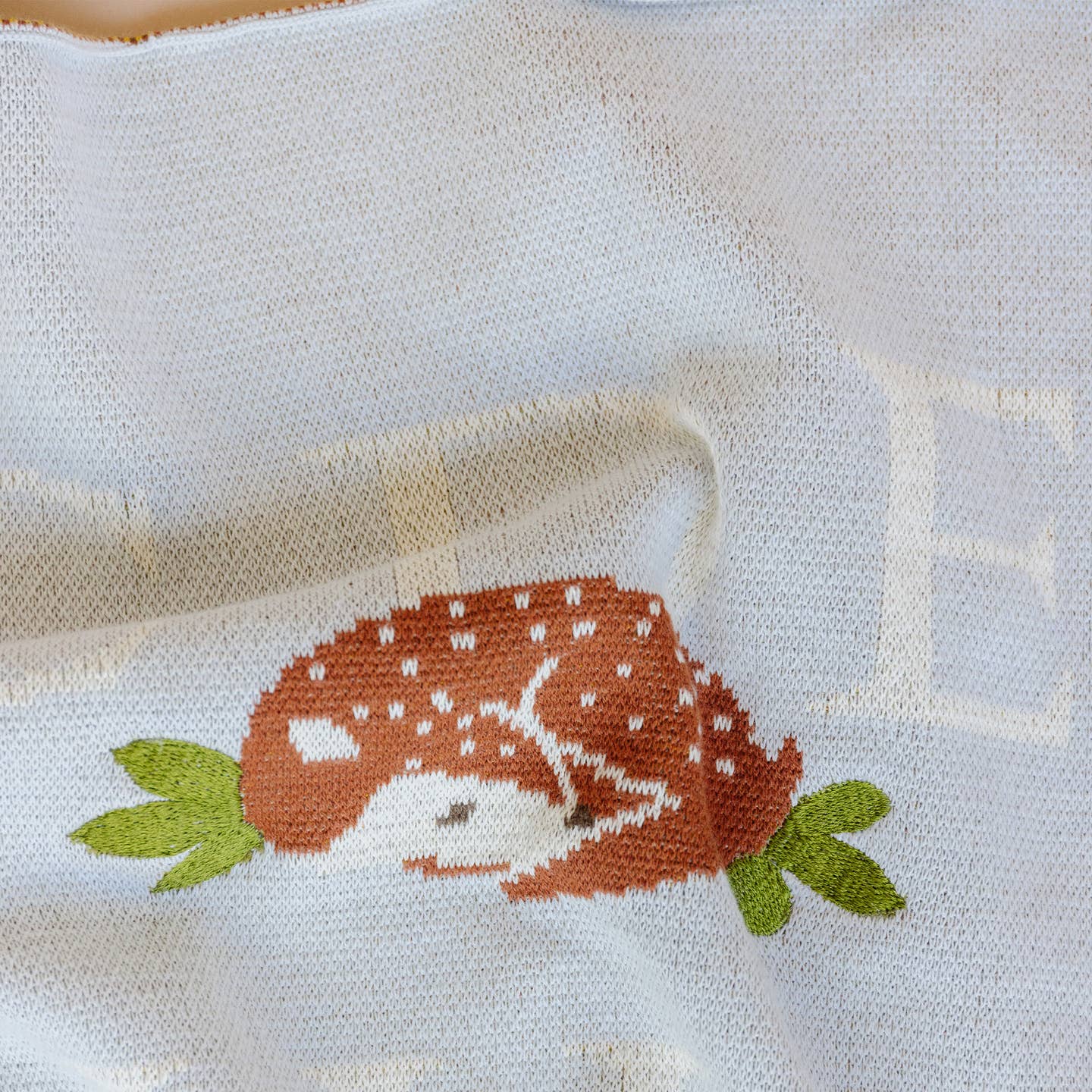 Organic Cotton Blanket - Abc Woodland by The Blueberry Hill - Image 6