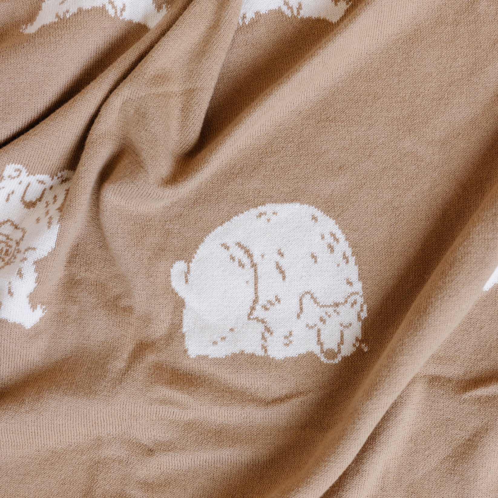 Organic Cotton Blanket - Honey Bear by The Blueberry Hill - Image 7