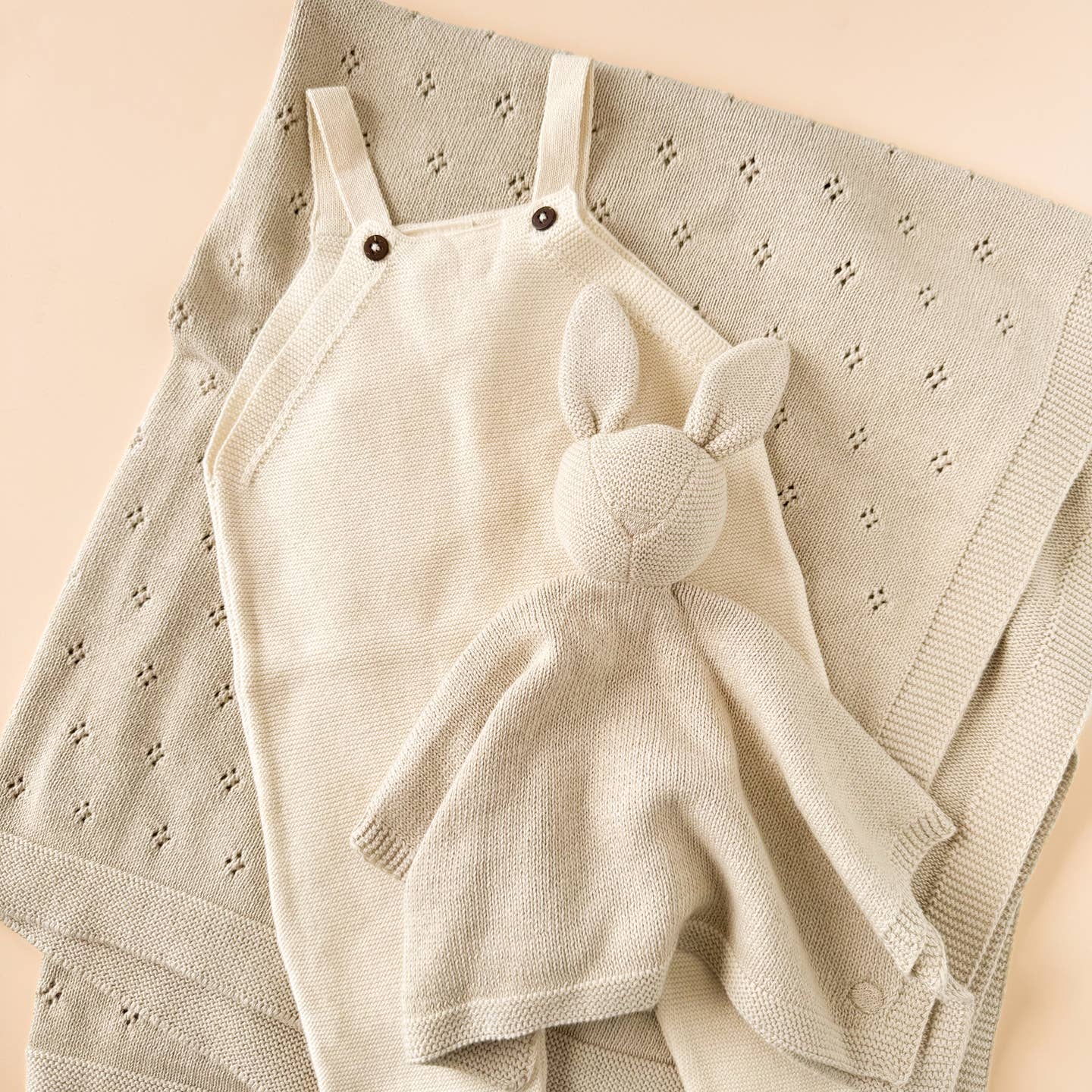 Organic Cotton Heirloom Pique Blanket - Birch by The Blueberry Hill - Image 3