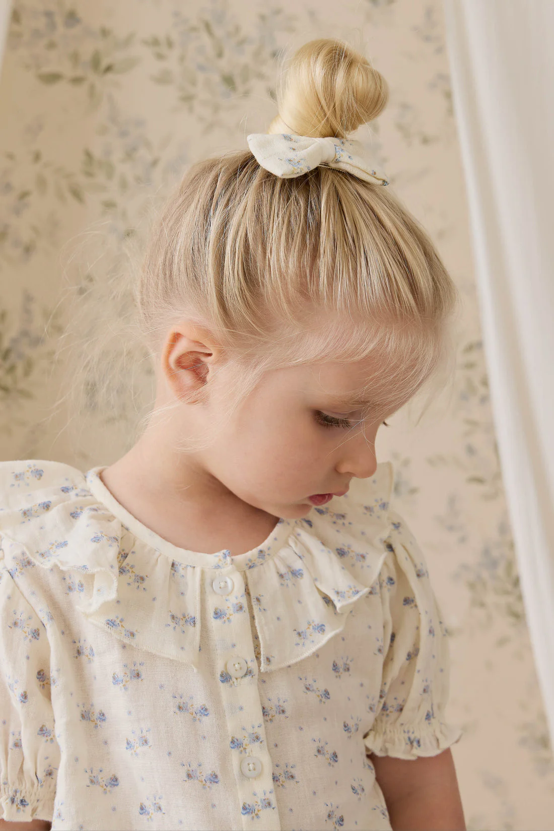 Organic Cotton Muslin Alora Top-Molly Blue by Jamie Kay - Image 2