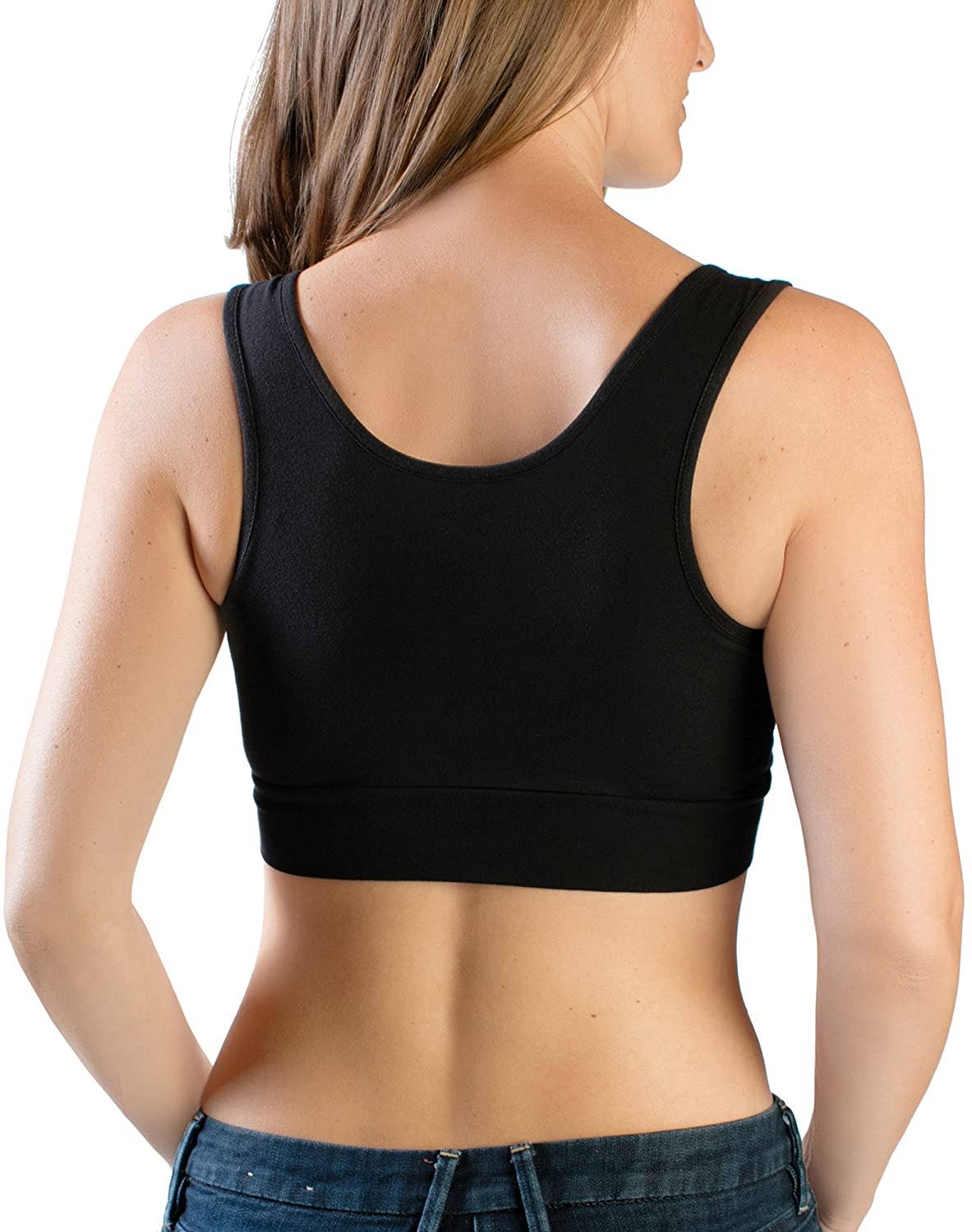 Organic Cotton Nursing and Sleep Bra - Black by Kindred Bravely - Image 3