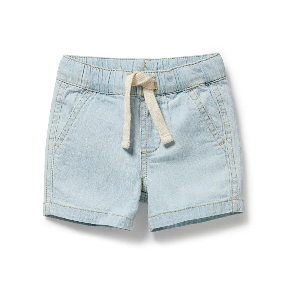 Organic Long Denim Short by Wilson & Frenchy