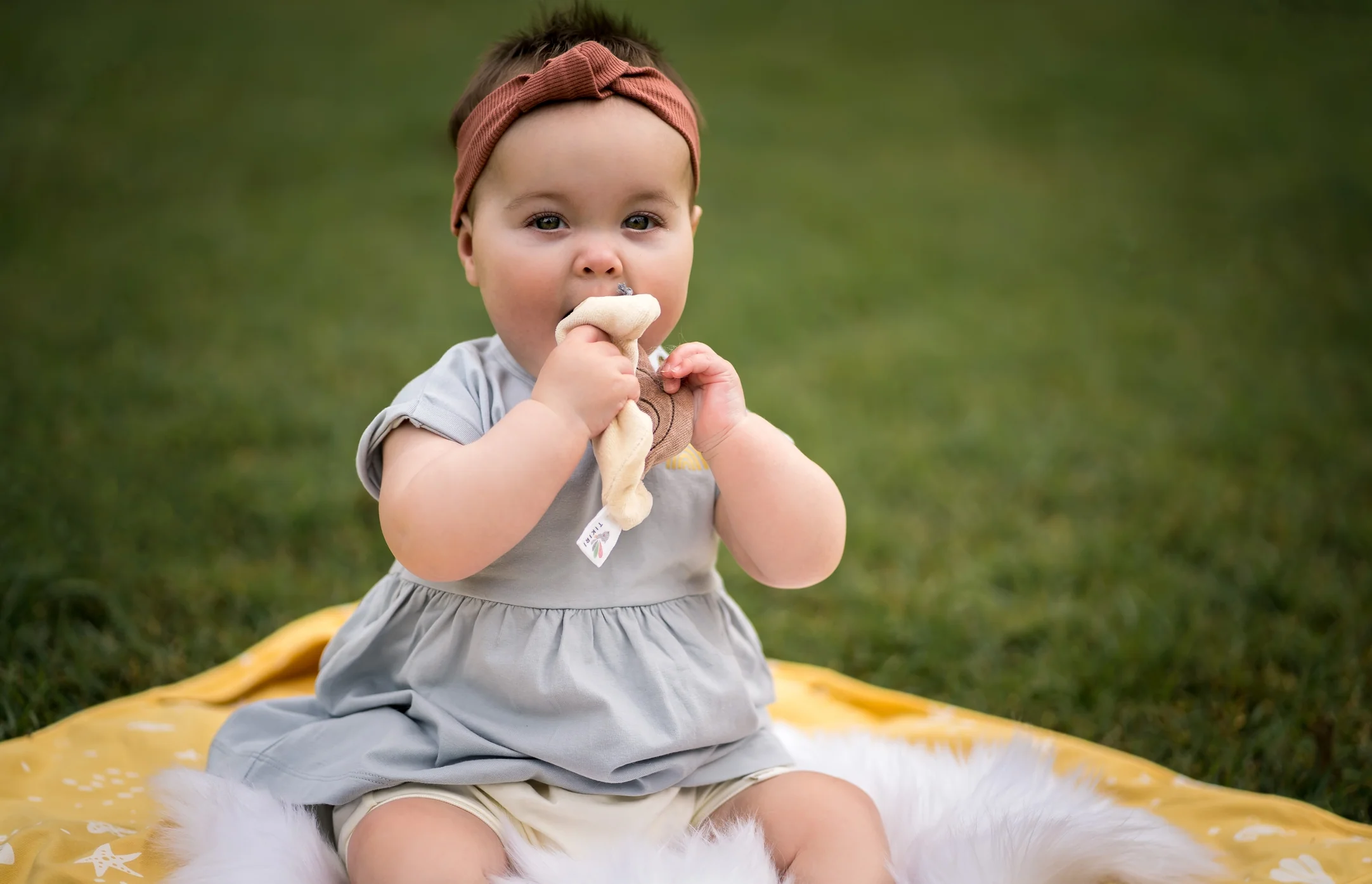 Organic Snail Crinkle Toy by Tikiri Toys - Image 4