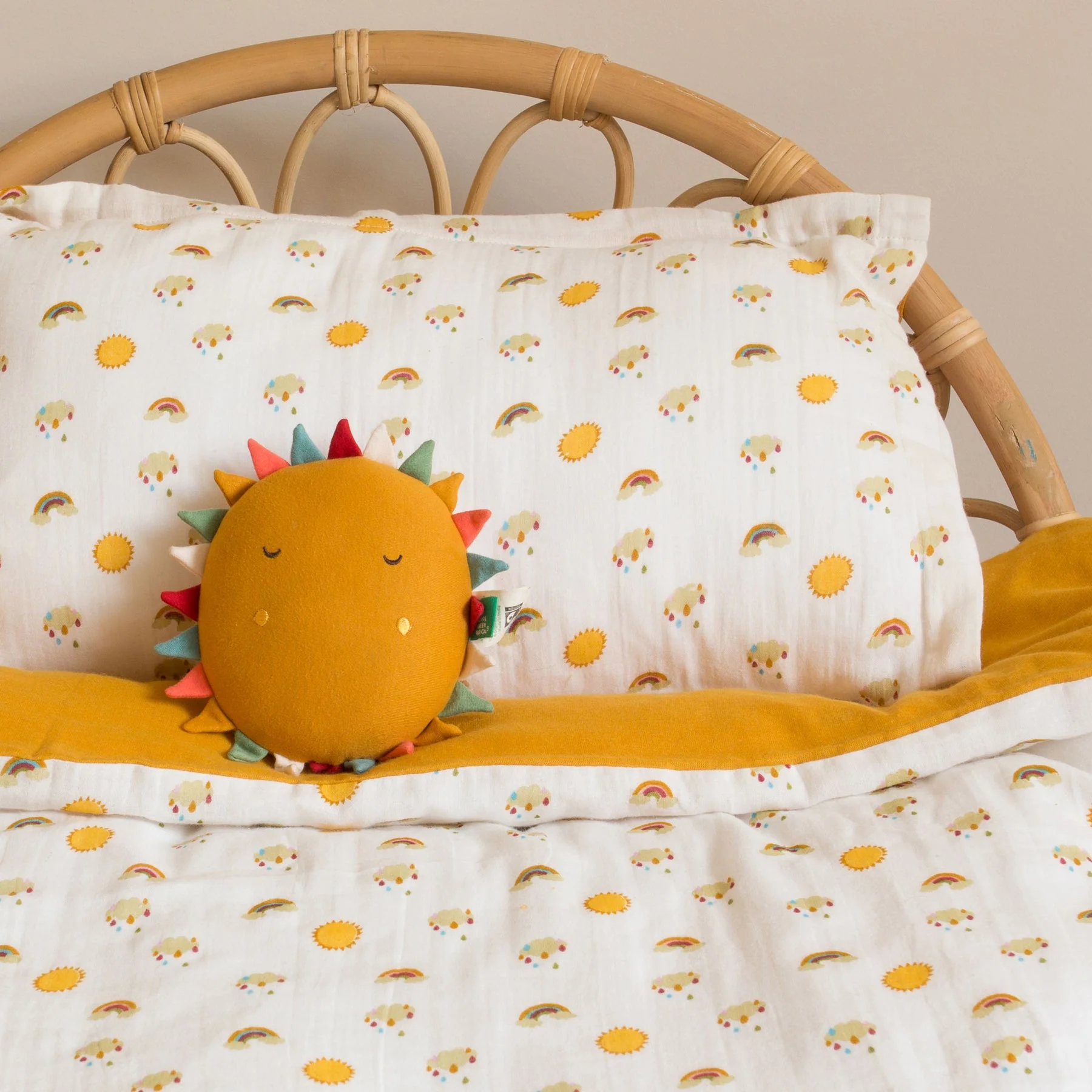 Organic Soft Toy - You are My Sunshine by Little Green Radicals - Image 2