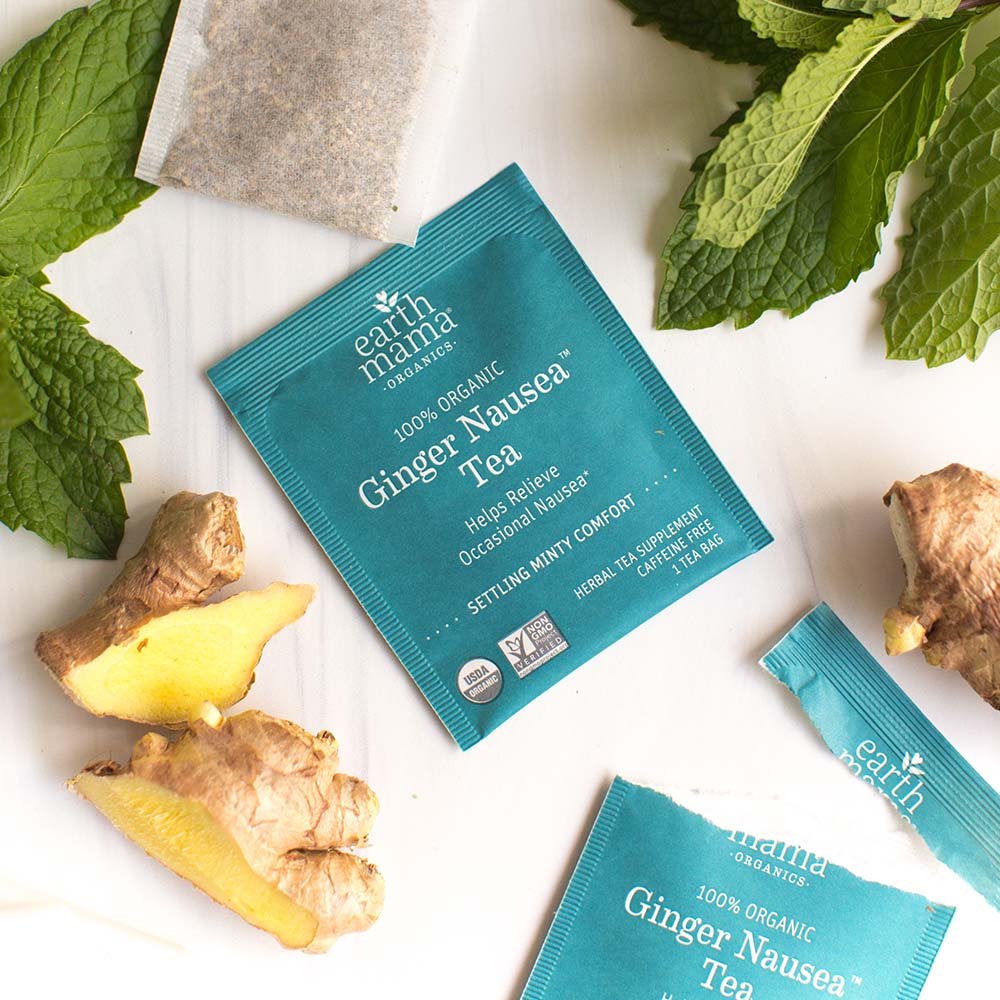 Organic Ginger Nausea Tea by Earth Mama Organics - Image 5