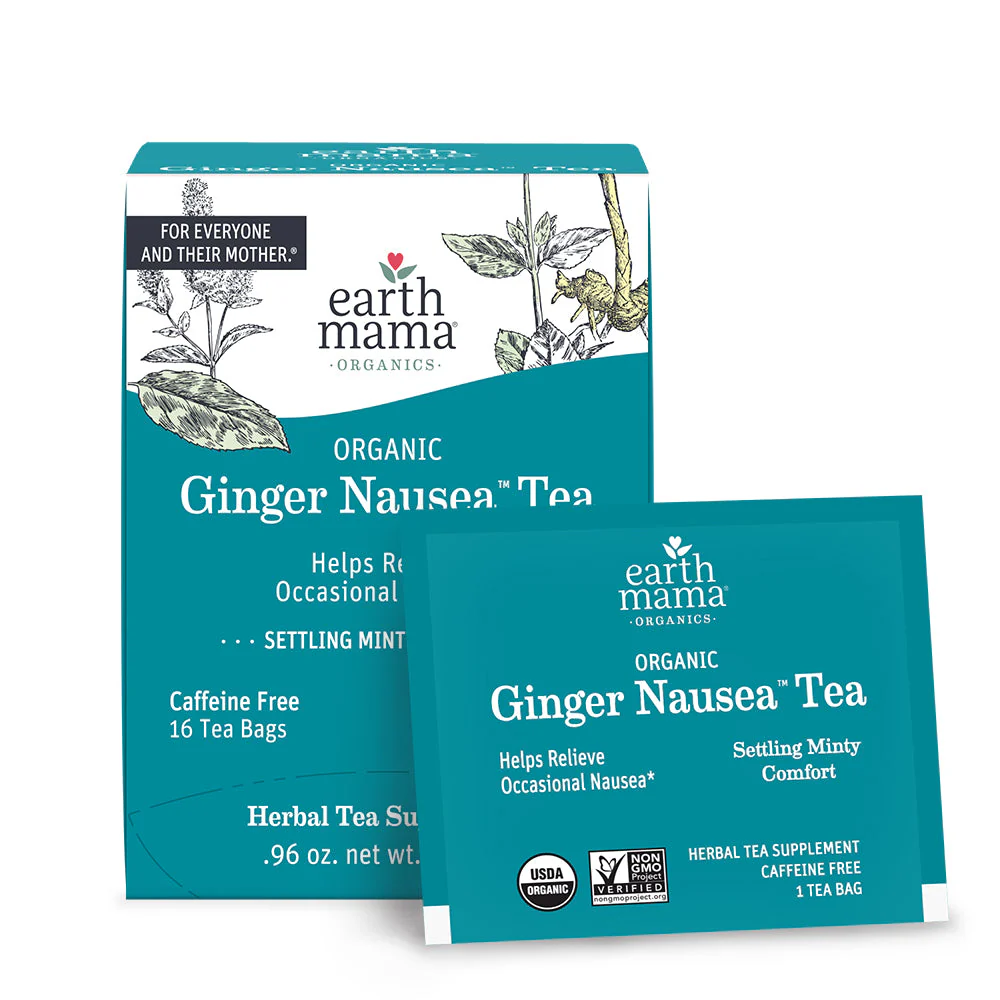 Organic Ginger Nausea Tea by Earth Mama Organics - Image 6