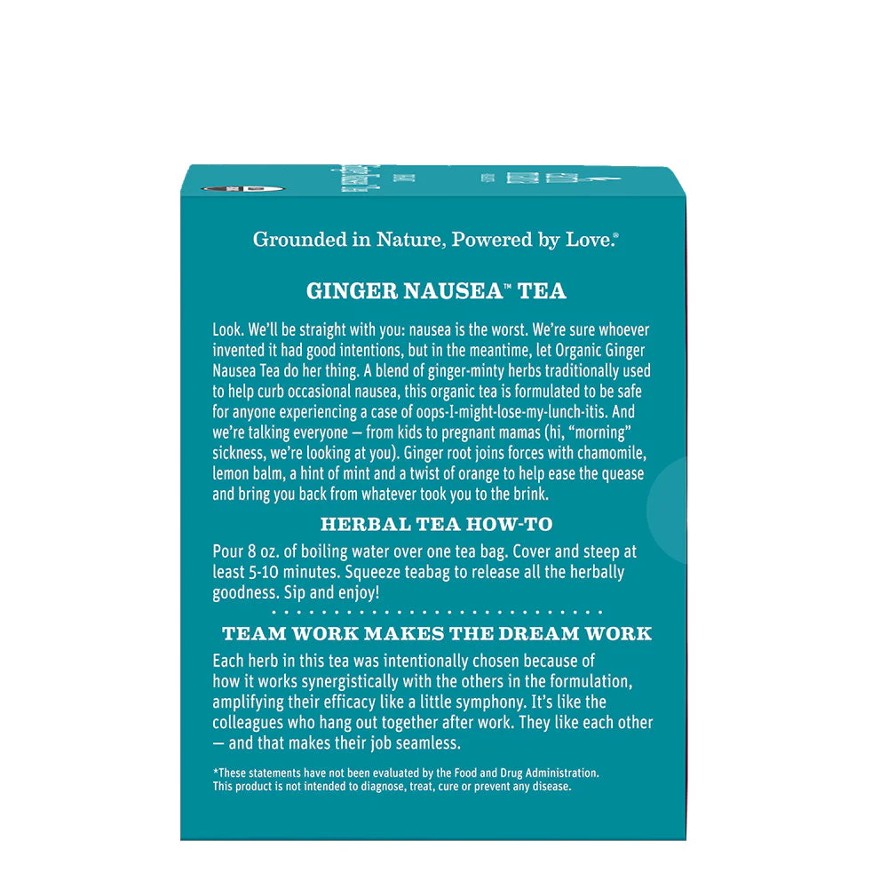 Organic Ginger Nausea Tea by Earth Mama Organics - Image 8
