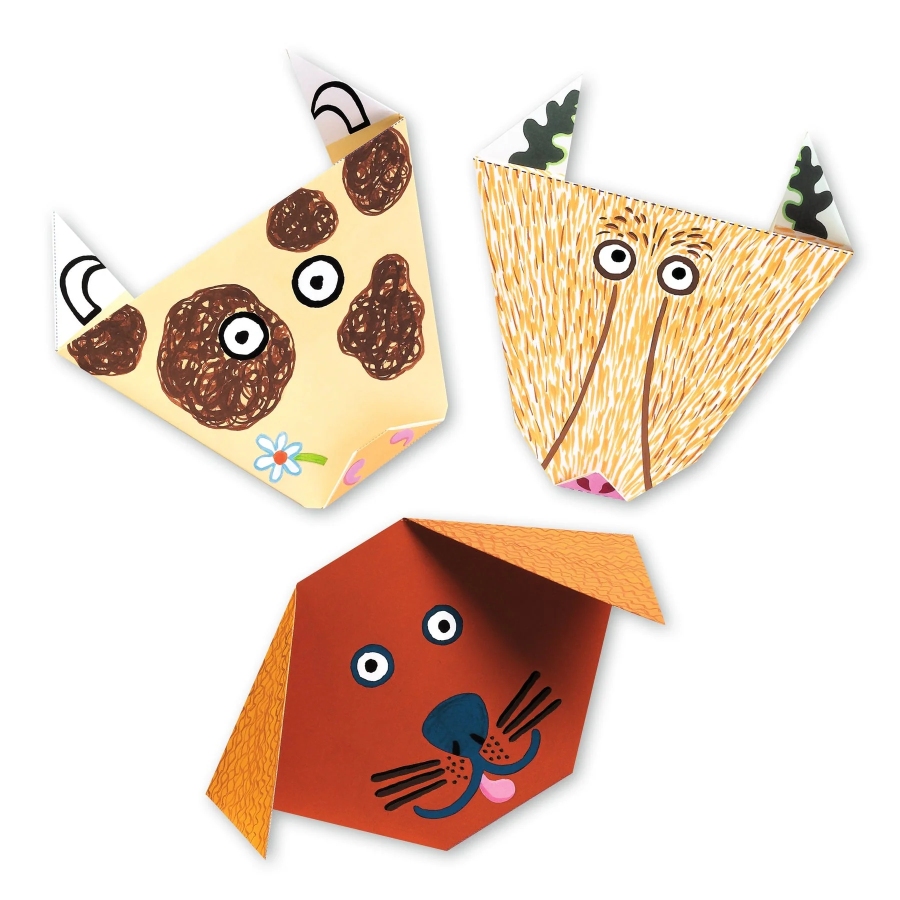 Origami Paper Craft Kit - Animals by Djeco - Image 3