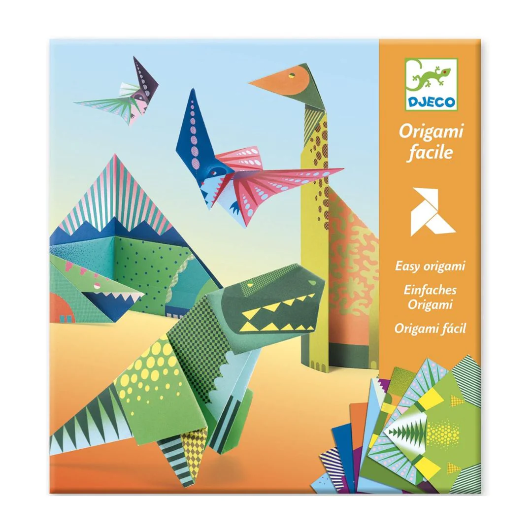 Origami Paper Craft Kit - Dinosaurs by Djeco