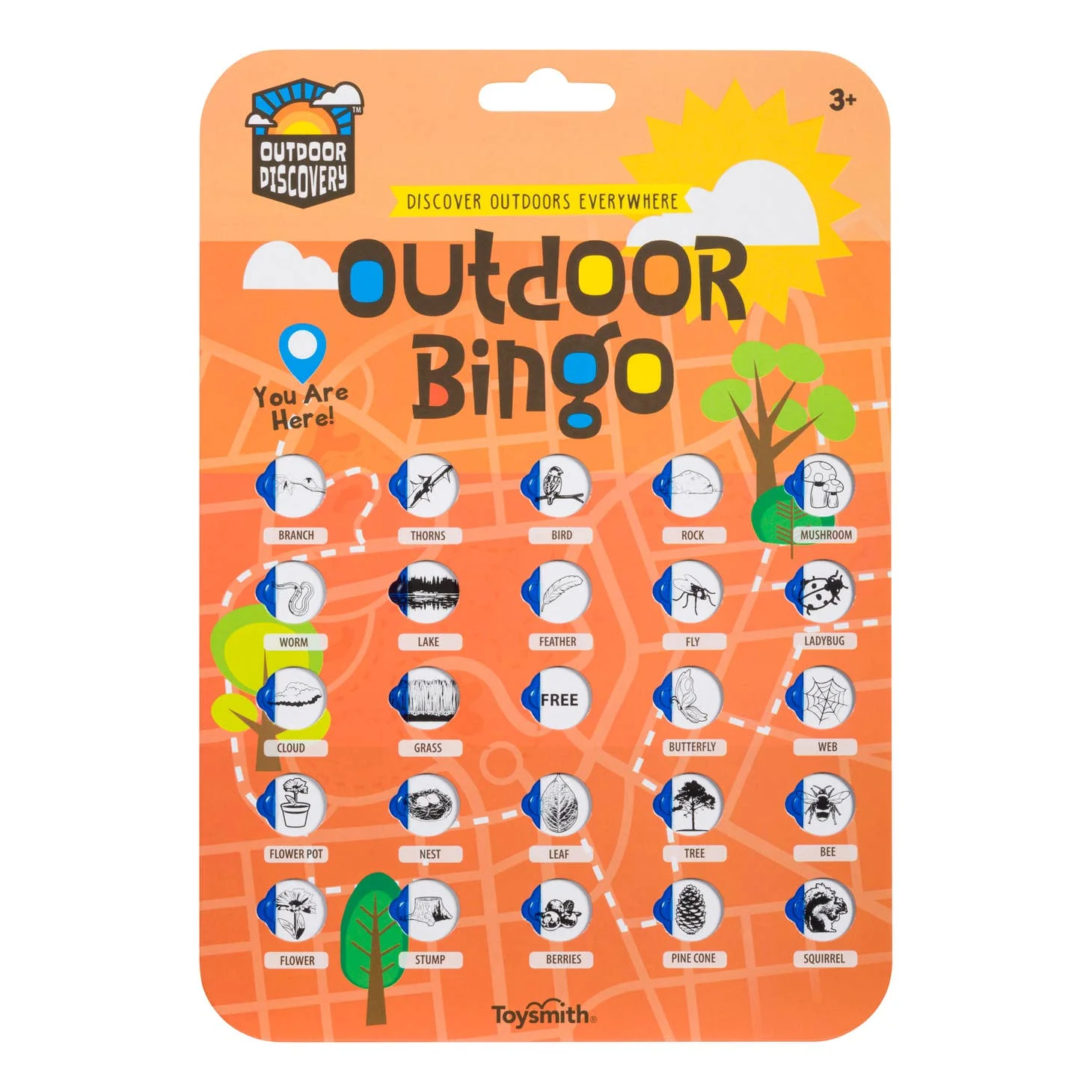 Outdoor Bingo Game - Set of 4 by Toysmith