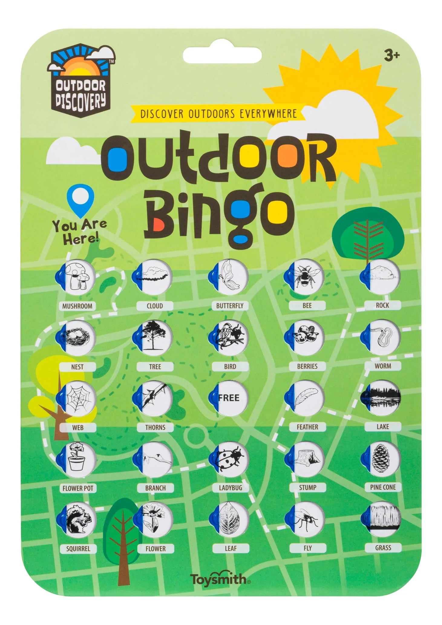 Outdoor Bingo Game - Set of 4 by Toysmith - Image 2