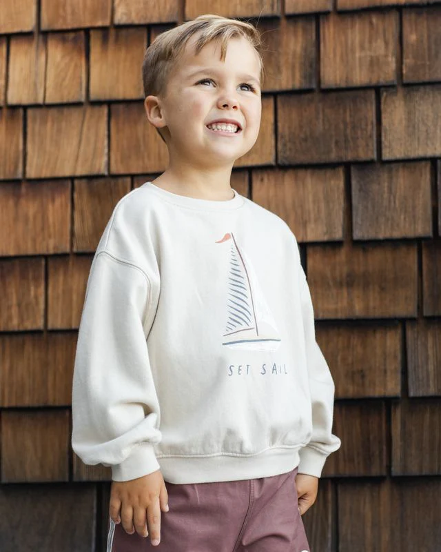 Oversized Sweatshirt - Set Sail by Rylee + Cru - Image 15