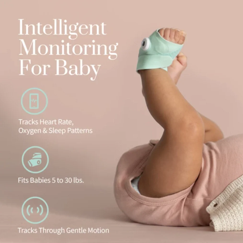 Owlet Smart Sock 3 + Cam Bundle - Mint - Image 3