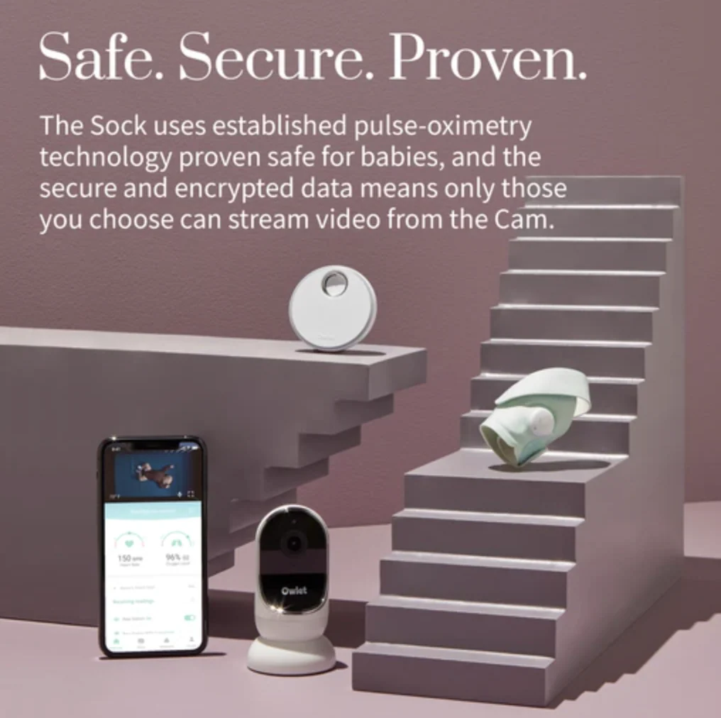 Owlet Smart Sock 3 + Cam Bundle - Mint - Image 6