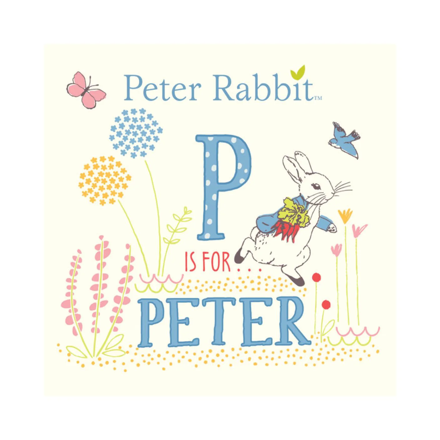 P is for Peter - Board Book
