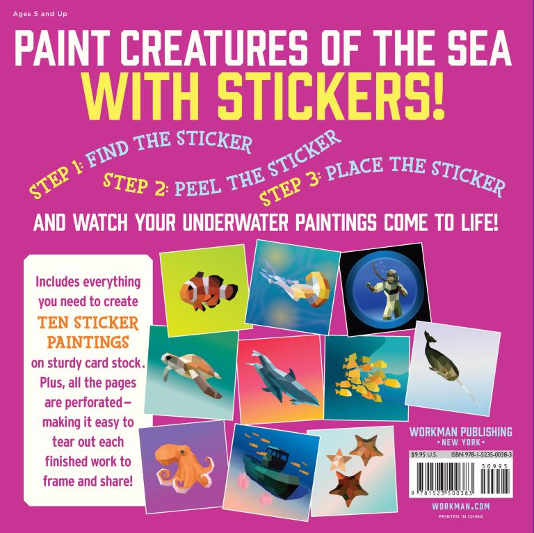 Paint by Sticker Kids: Under the Sea - Image 2