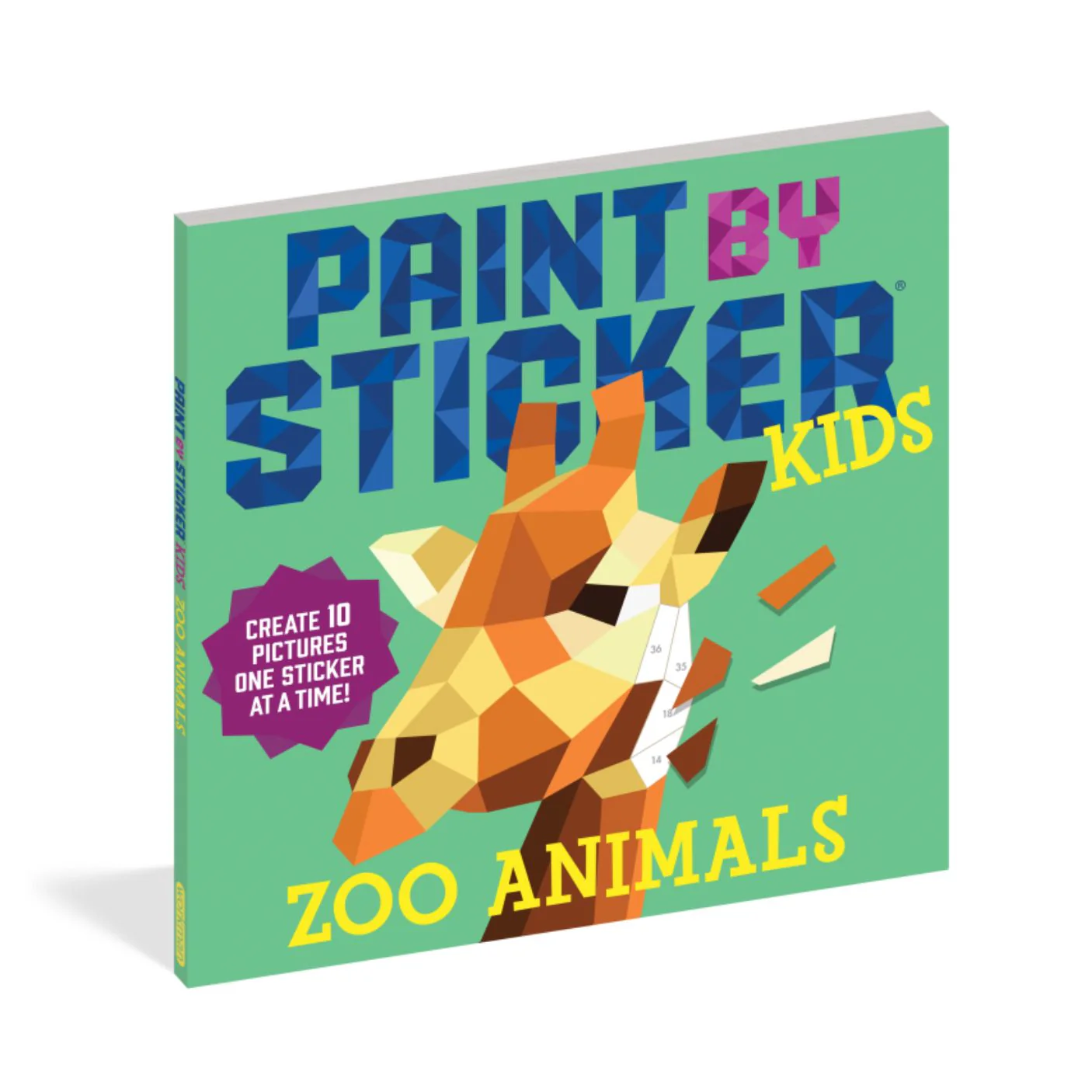 Paint by Sticker Kids: Zoo Animals