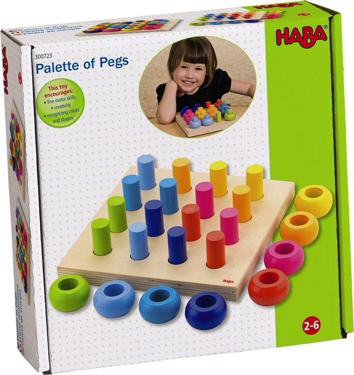 Palette of Pegs by Haba - Image 6