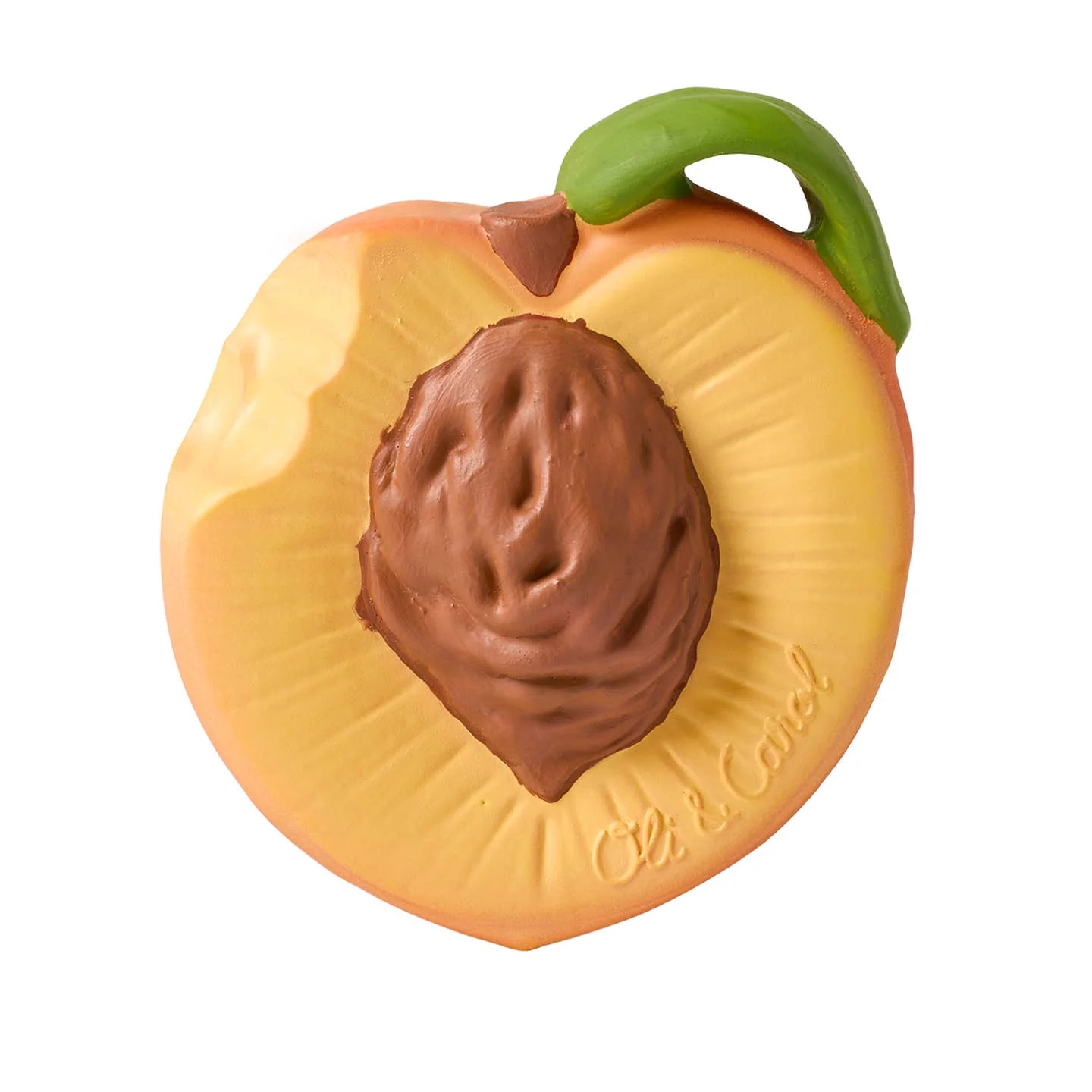 Palm the Peach Fruit Teether by Oli & Carol