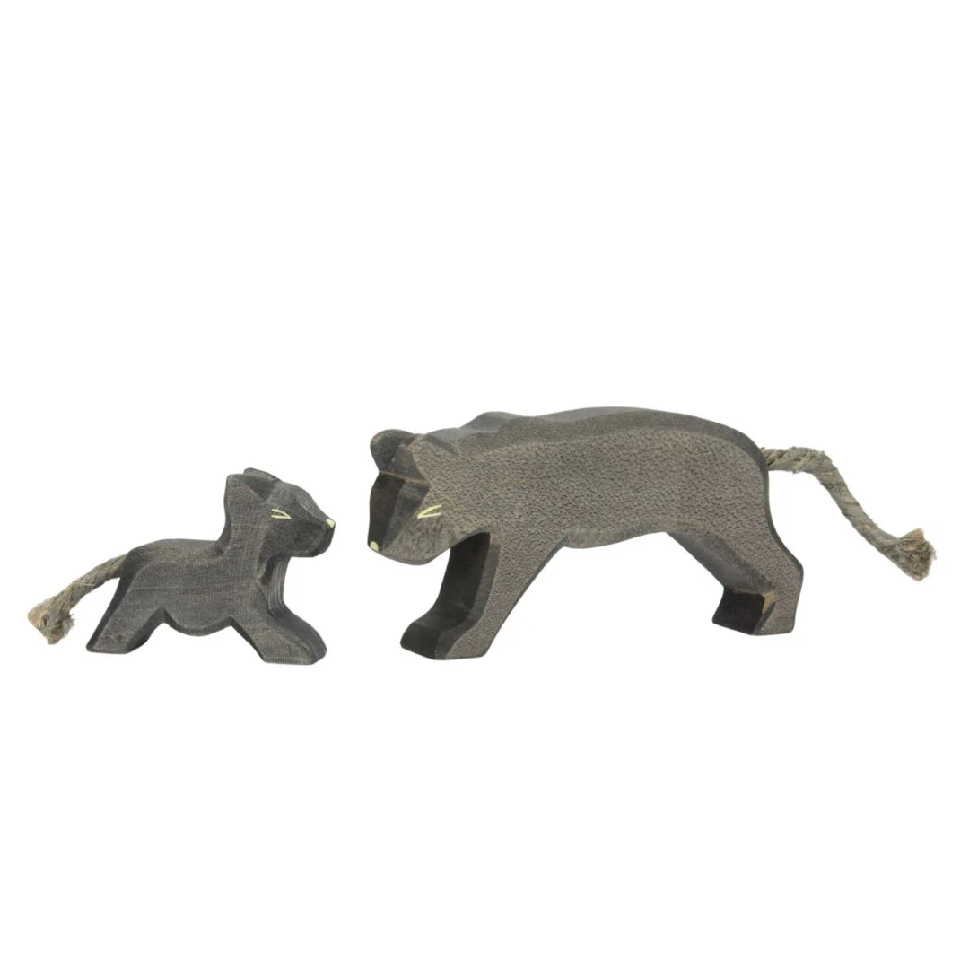 Panther - Black by Ostheimer Wooden Toys - Image 2