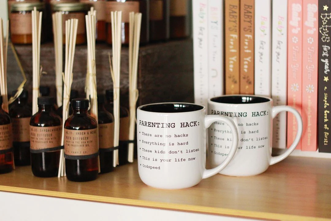 Parenting Hack Mug by Lenny Mud - Image 2