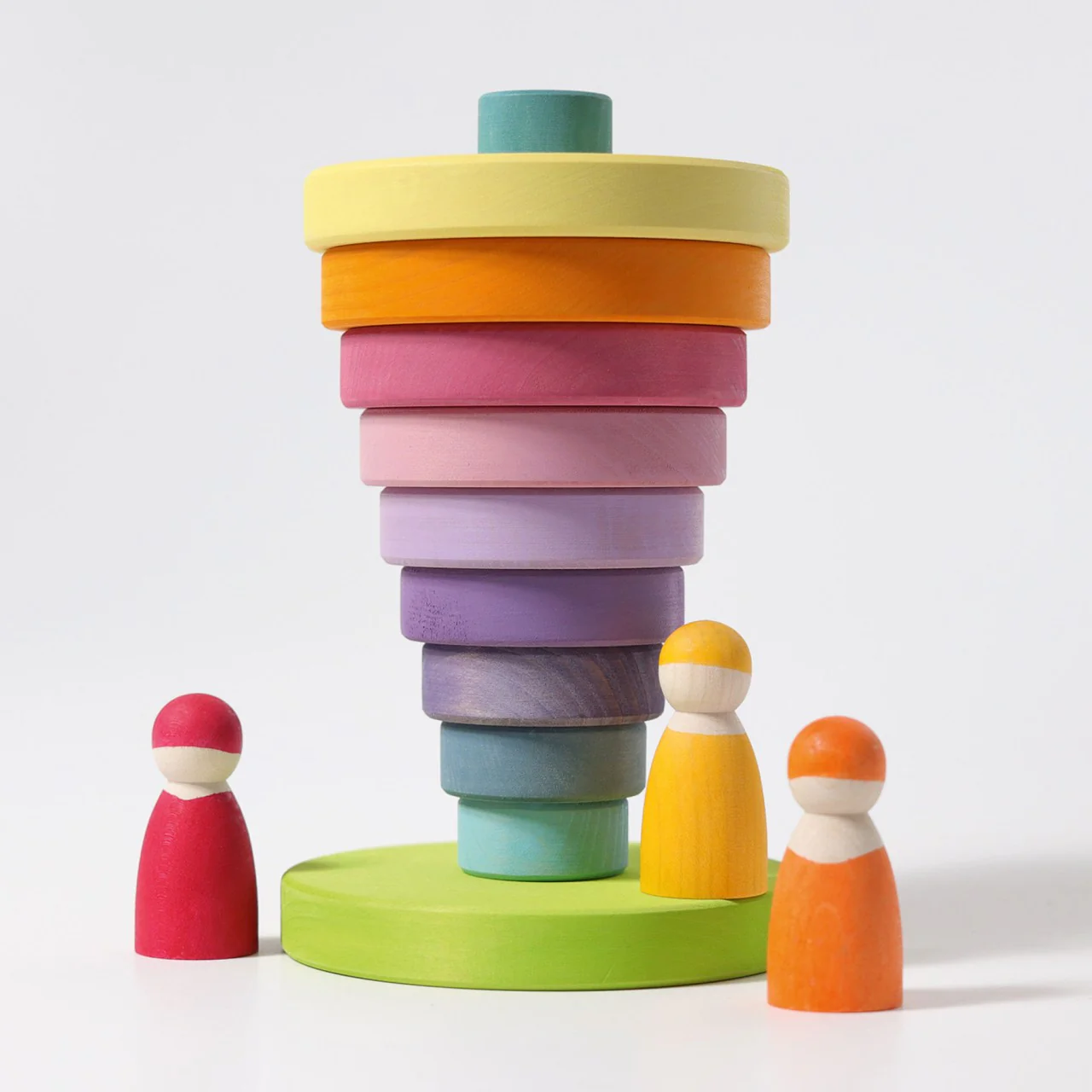 Pastel Conical Tower by Grimm's - Image 6