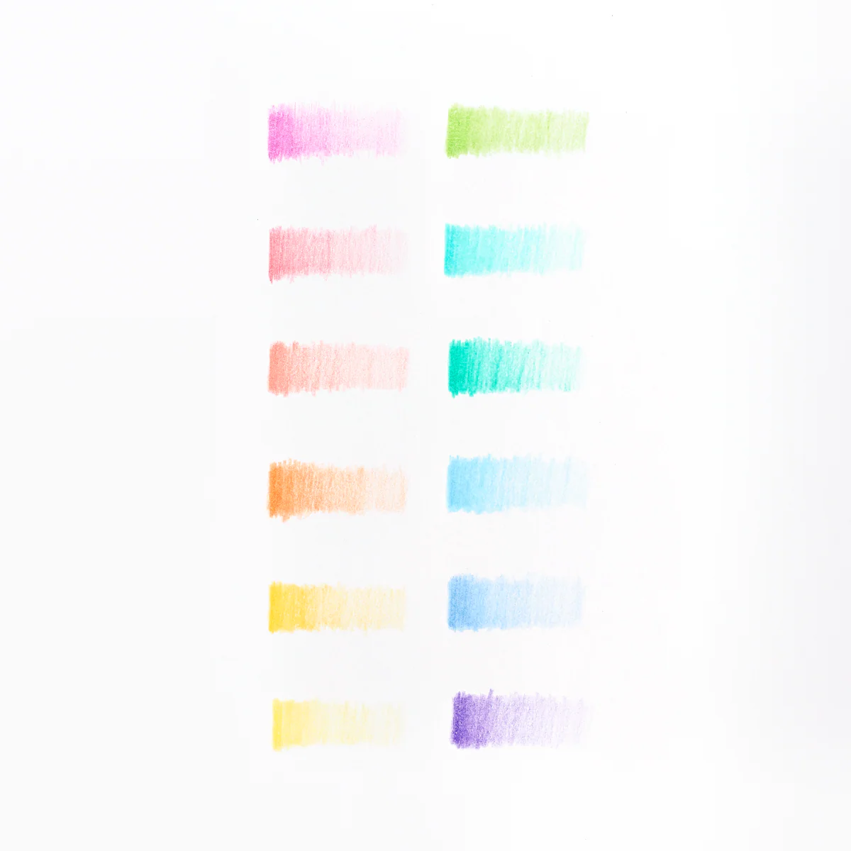 Pastel Hues Colored Pencils - Set of 12 by Ooly - Image 5