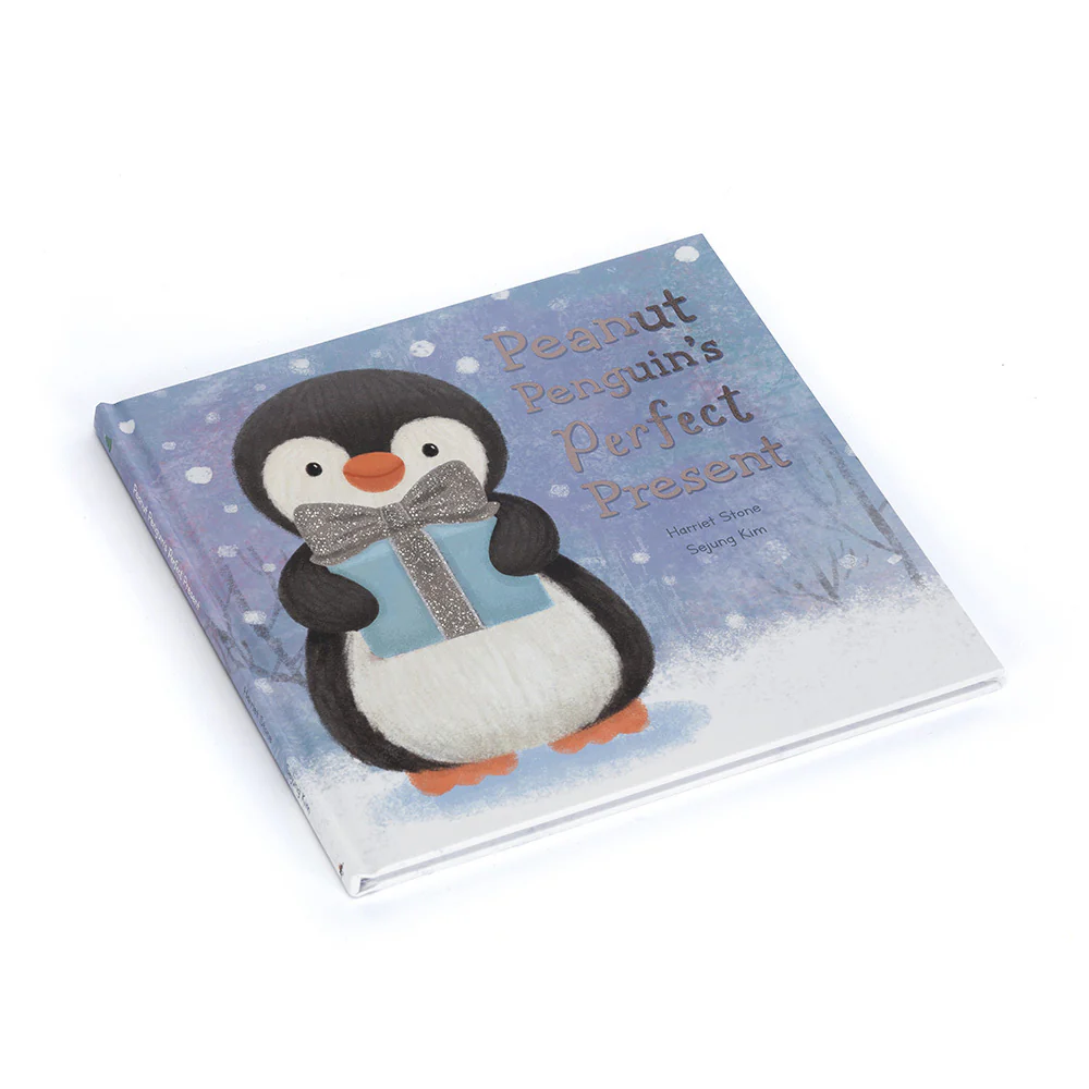 Peanut Penguin's Perfect Present Book by Jellycat - Image 4