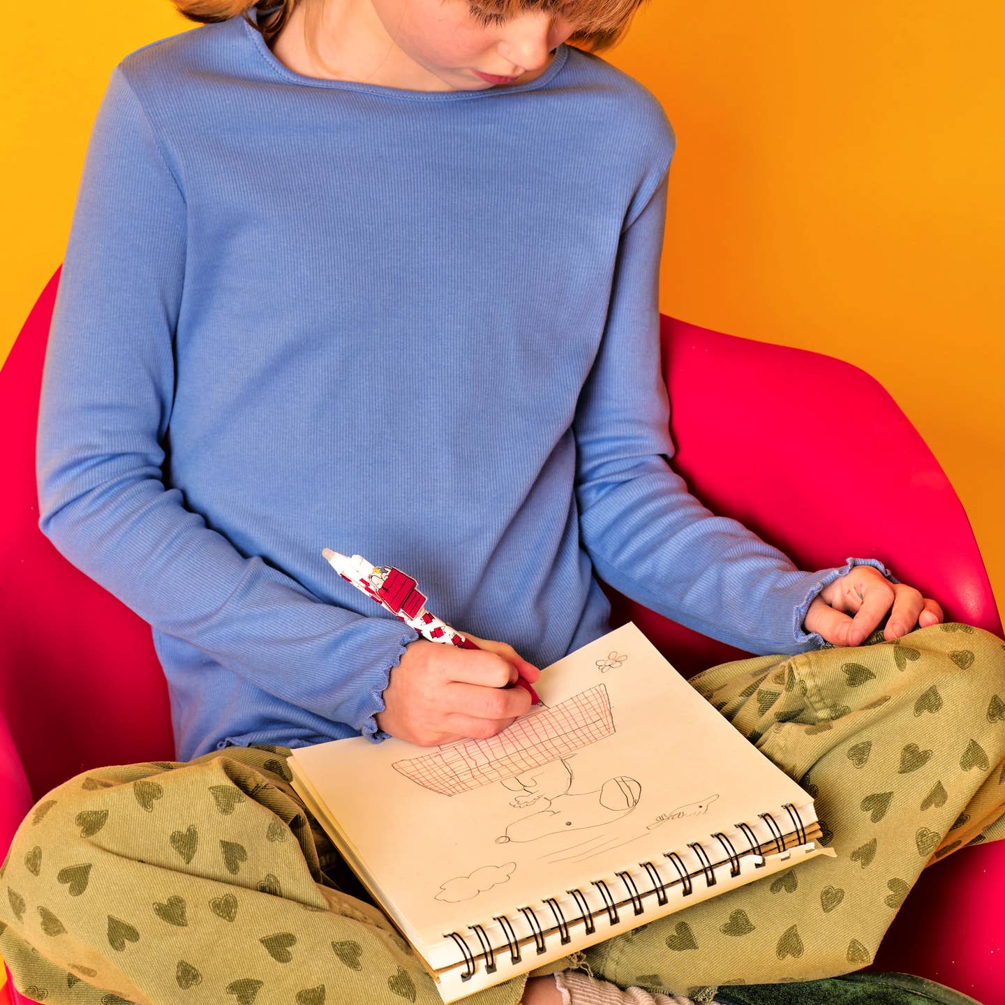Peanuts 3 Color Erasable Gel Pen by OOLY - Image 6