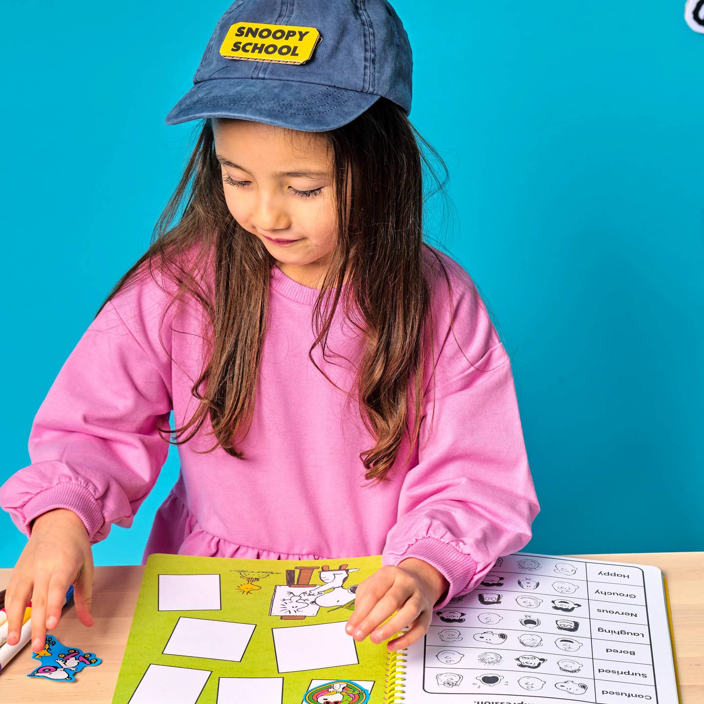 Peanuts Activity Travel Kit & Double-Ended Markers by OOLY - Image 8