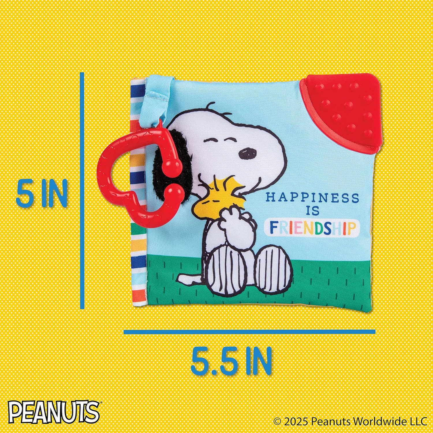 Peanuts Snoopy On-The-Go Soft Book by Kids Preferred - Image 5