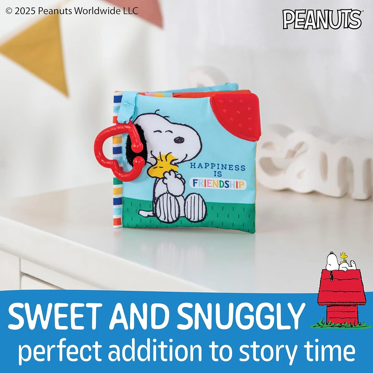 Peanuts Snoopy On-The-Go Soft Book by Kids Preferred - Image 6