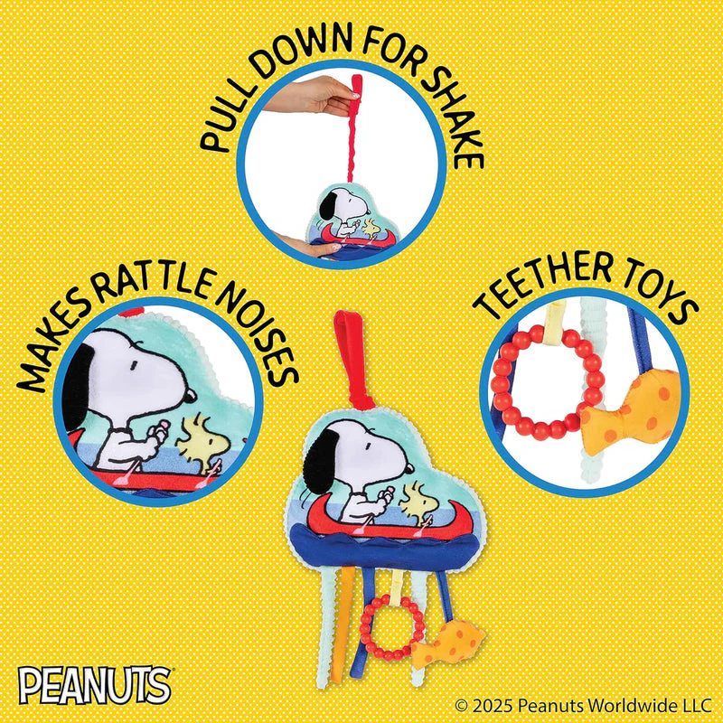 Peanuts Snoopy Pulldown Ziggle Toy by Kids Preferred - Image 2