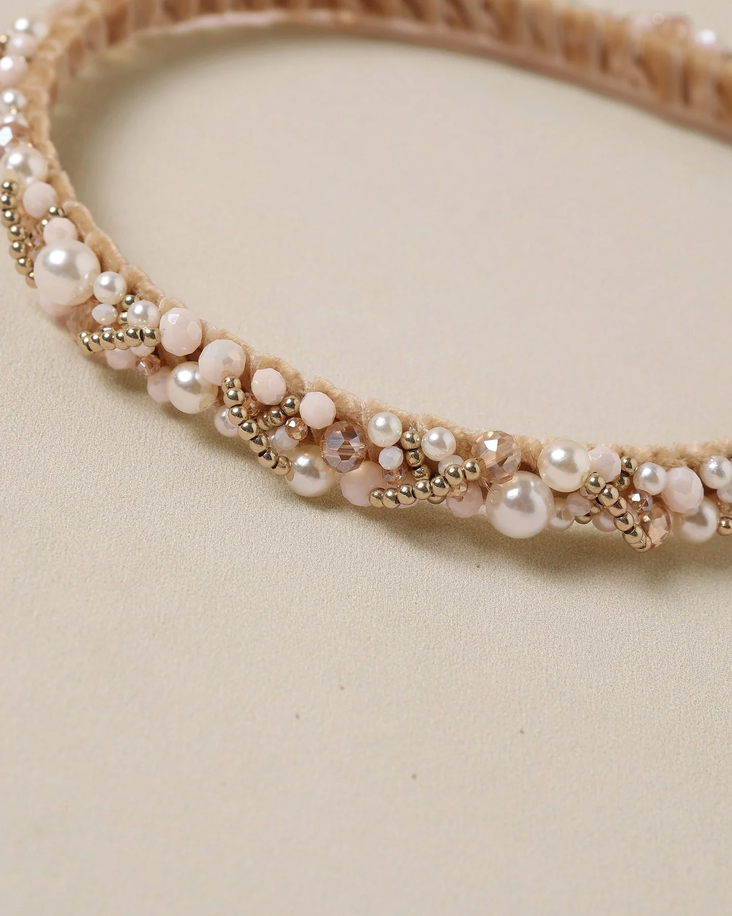 Pearl Headband - Ivory by Noralee - Image 3