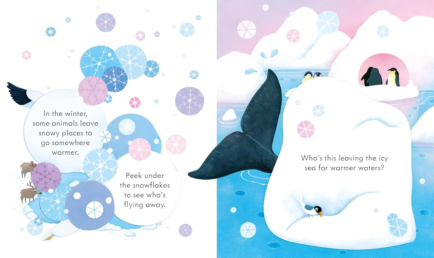 Peek Inside Snowy Places by Usborne Books - Image 3