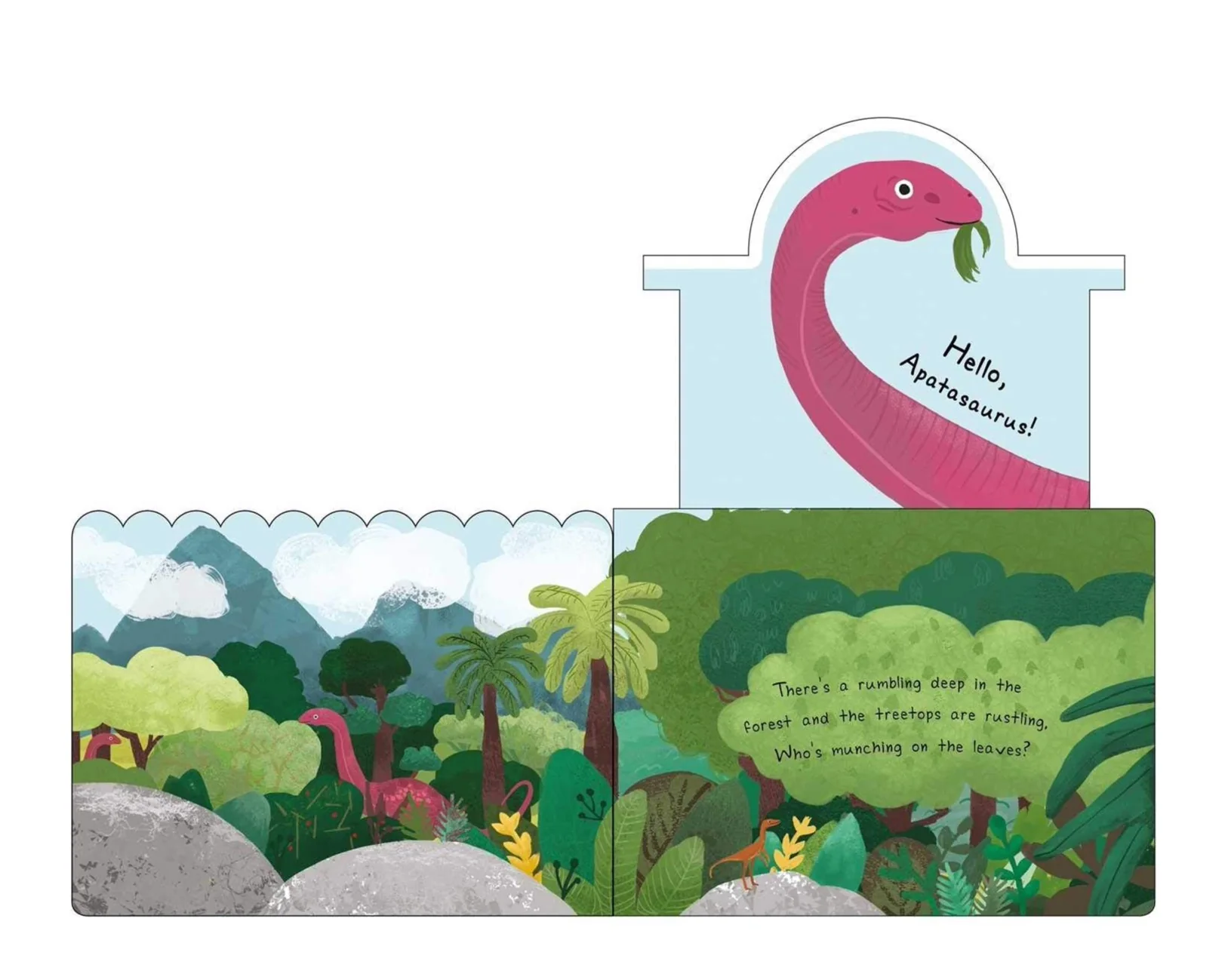 Peek-a-Boo Dinosaurs: Pull the Tab Book - Board Book - Image 2