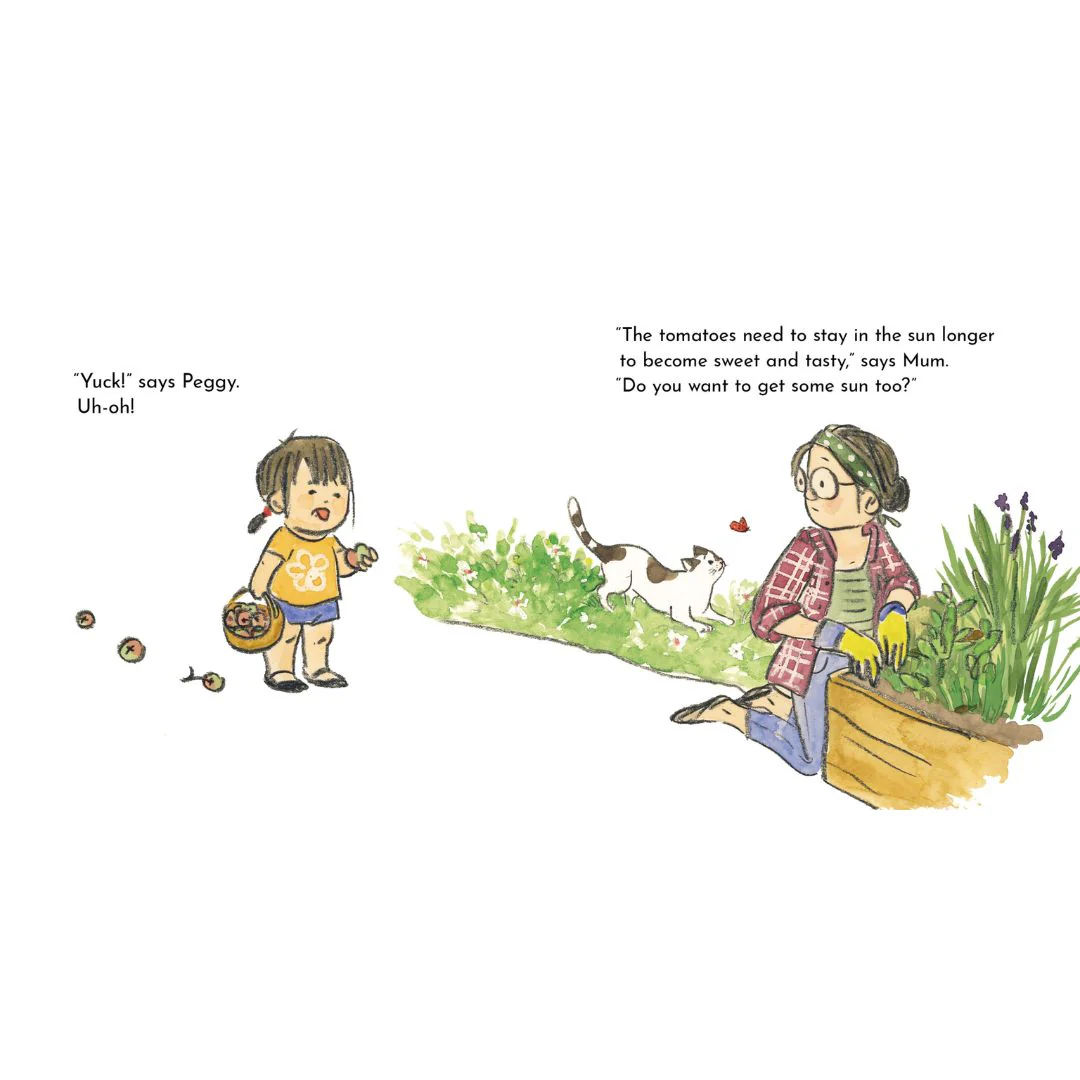 Peggy Goes Gardening - Hardcover - Image 3