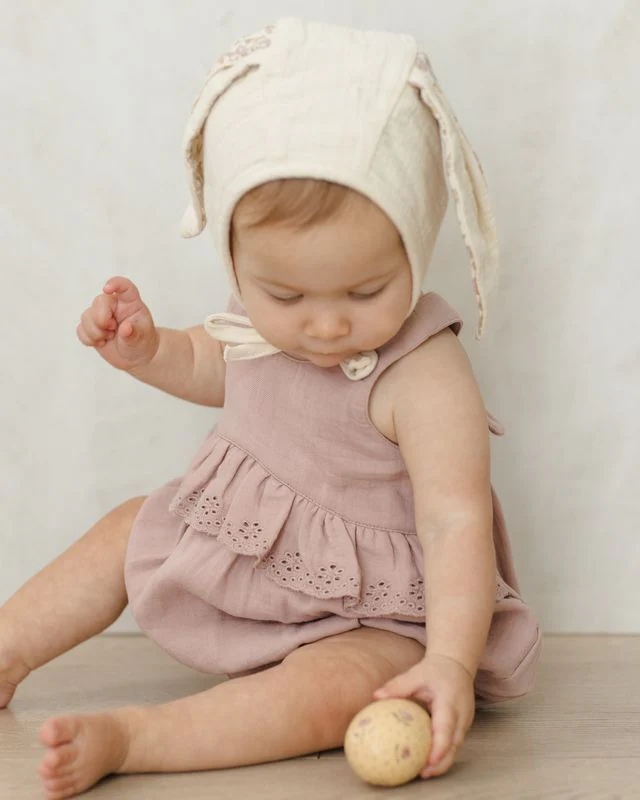 Penny Romper - Mauve by Quincy Mae - Image 2