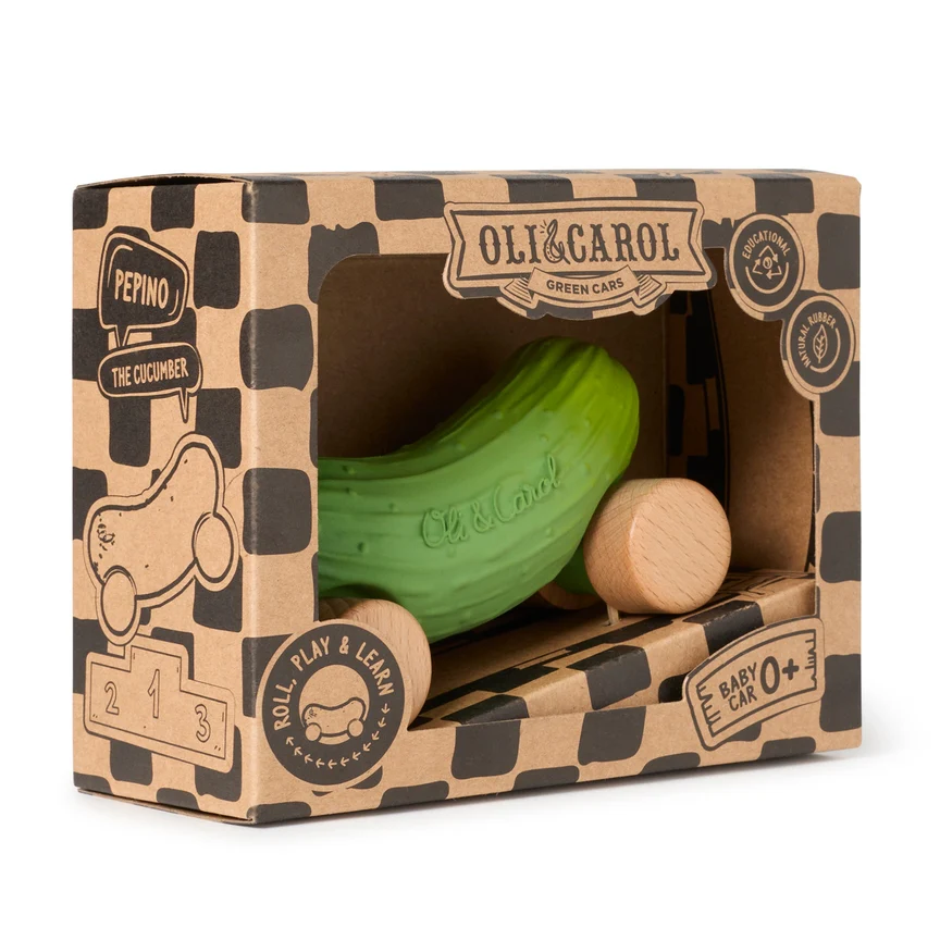 Pepino the Cucumber Baby Car by Oli & Carol - Image 2