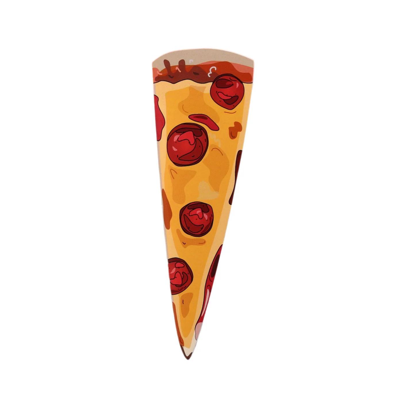 Pepperoni Pizza Bookmark (It's Die Cut!) by Humdrum Paper